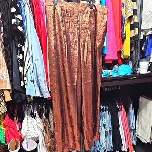 Elegant Copper Trousers